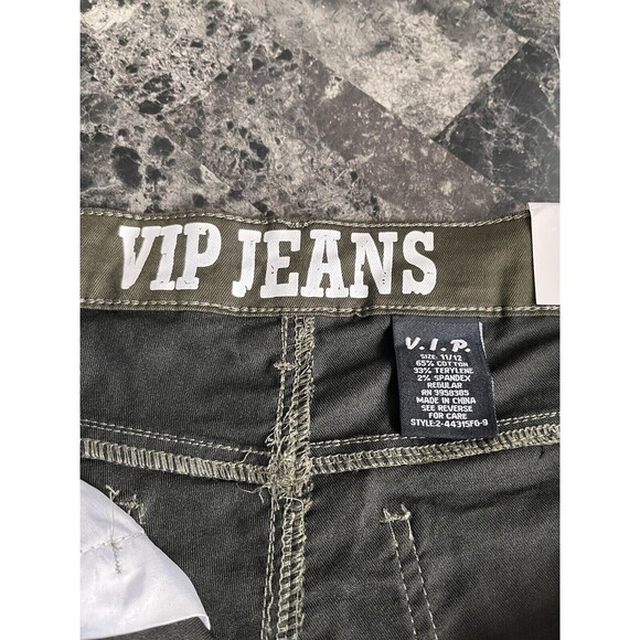 VIP Jeans Cargo Women's Utility Pants Wide Leg Sculpting Stretch 9Pockets 11/12 - Picture 13 of 13